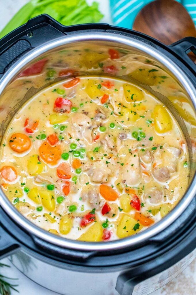 image of instant pot chicken stew recipe