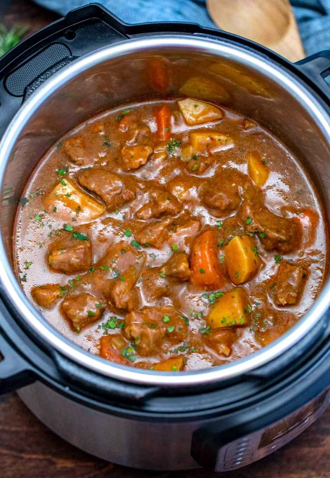 Instant Pot Guinness Beef Stew - Sweet and Savory Meals