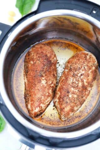 sautéing chicken breasts in the instant pot