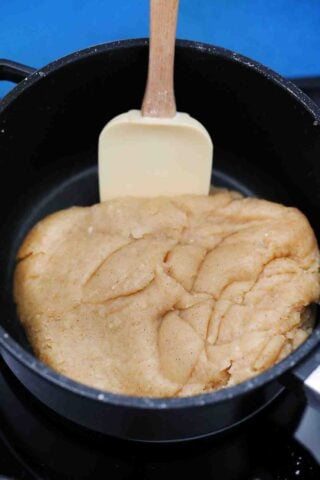 making churro batter