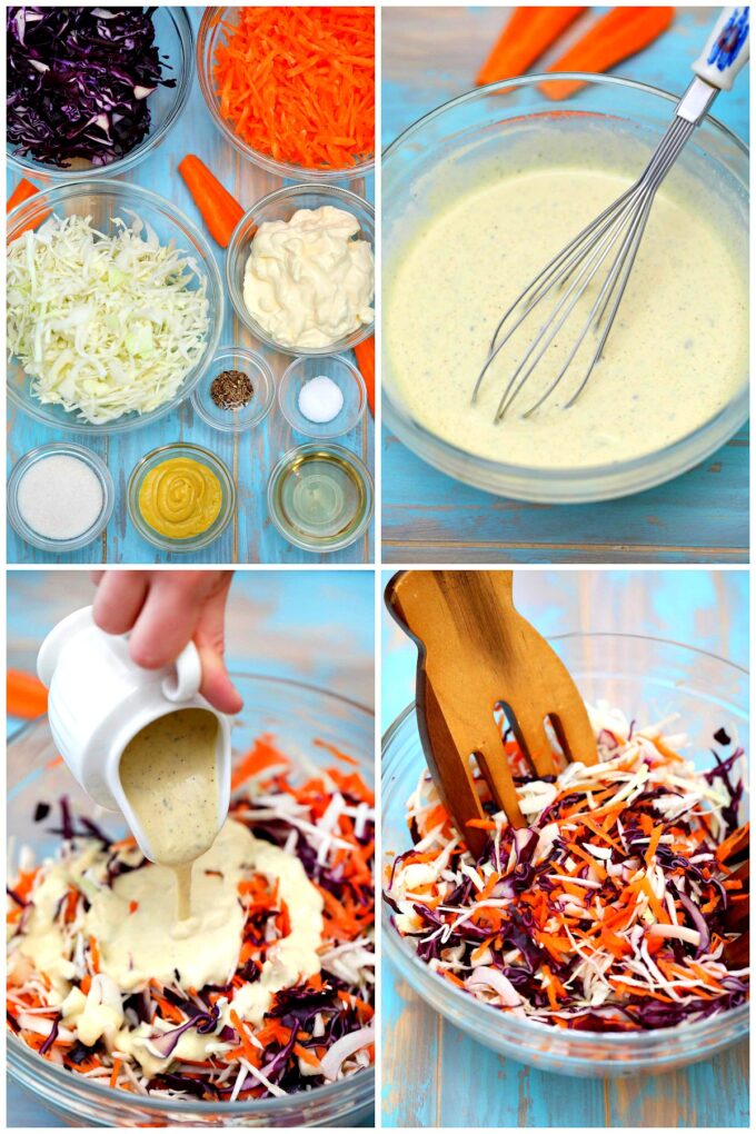 photo of coleslaw ingredients