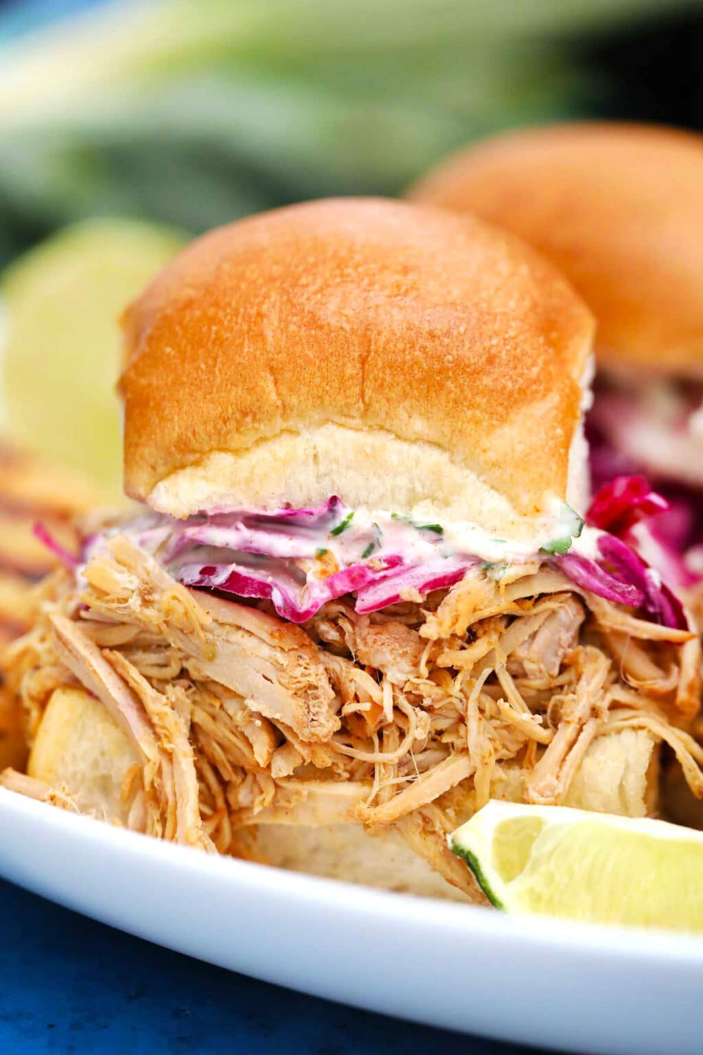 Slow Cooker Pork Carnitas Sliders [Video] - Sweet and Savory Meals