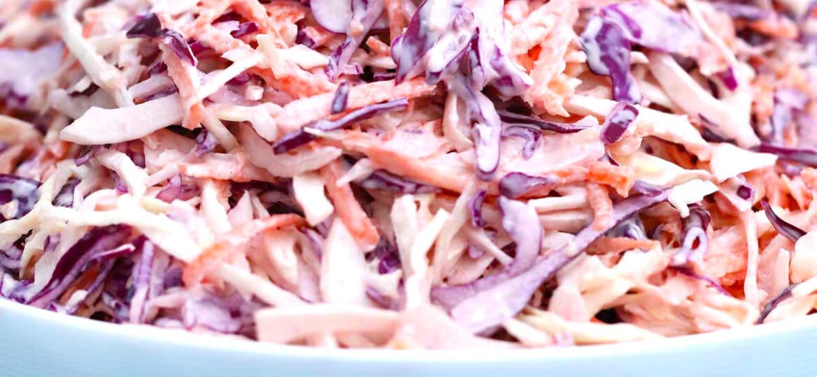 image of coleslaw salad