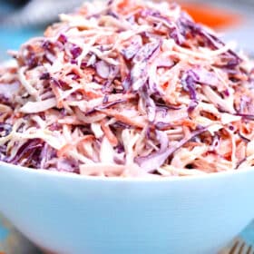 image of coleslaw salad