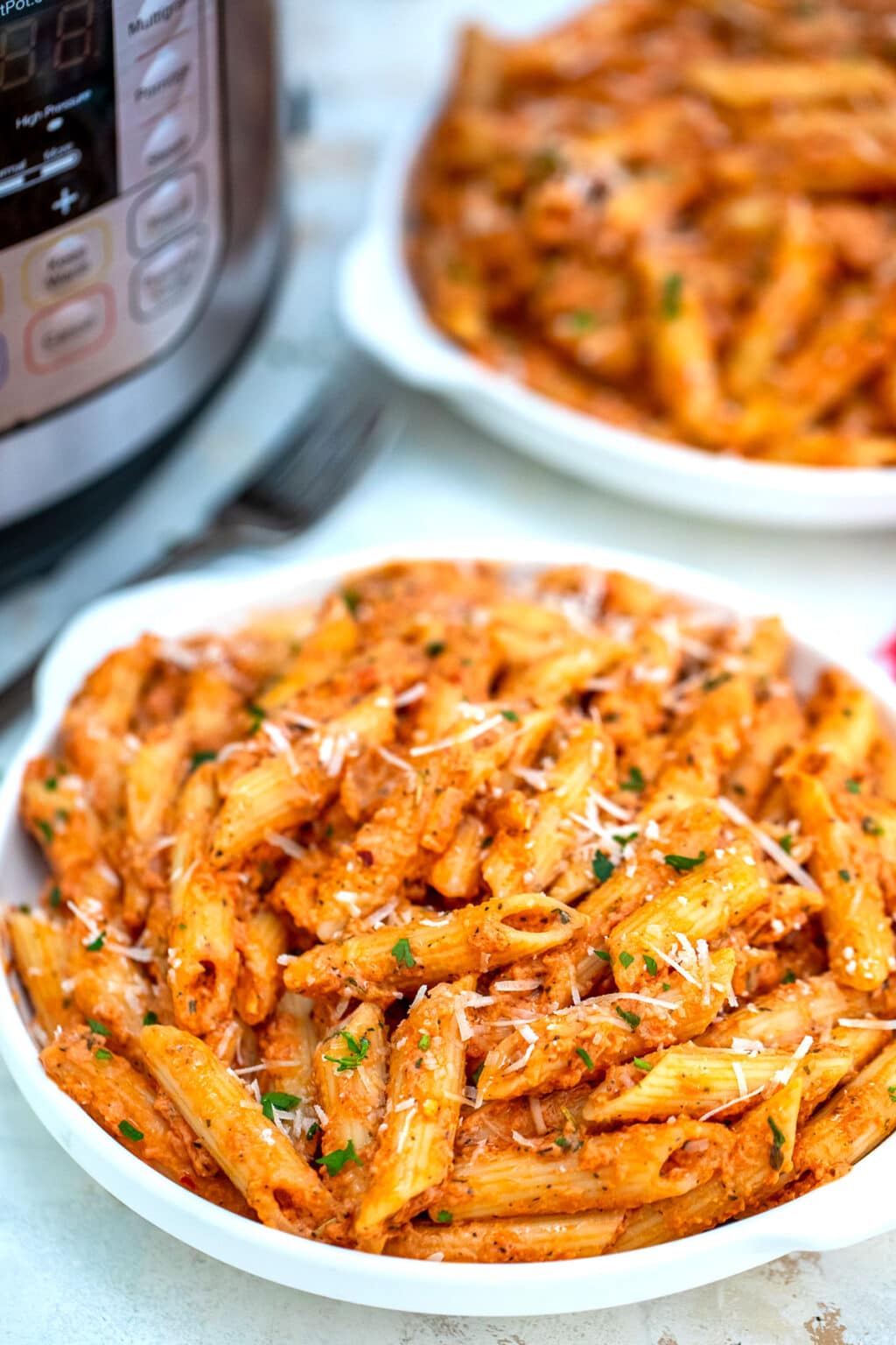 Instant Pot Penne Alla Vodka - Sweet and Savory Meals