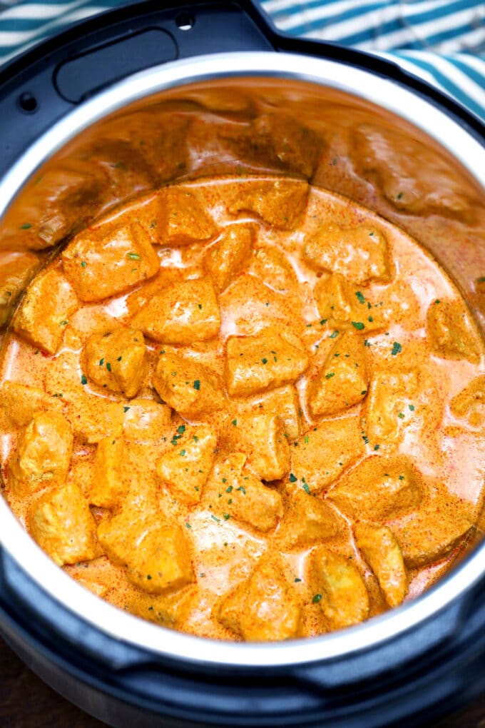 Pressure cooker butter chicken hot sale