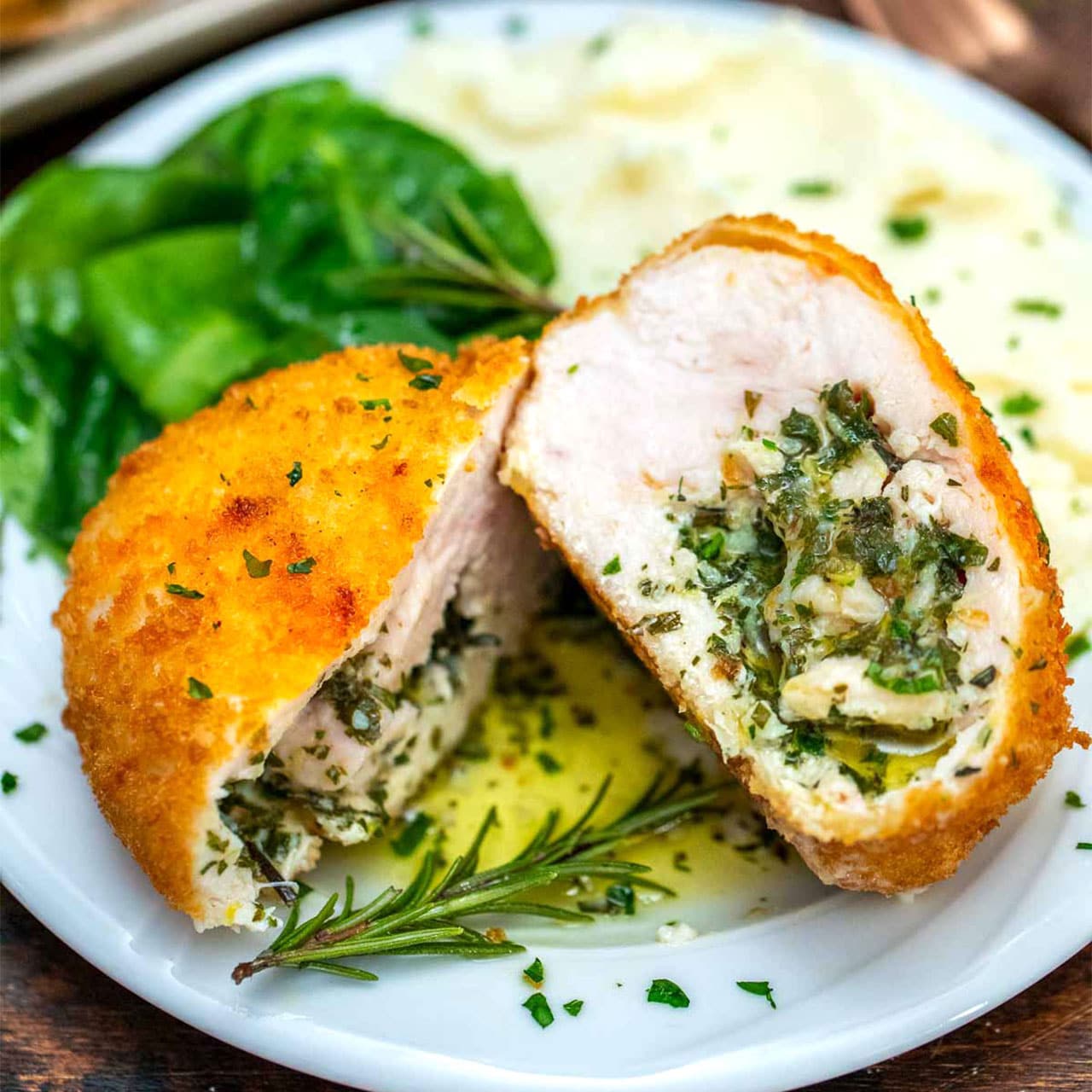 Side Dishes Chicken Kiev