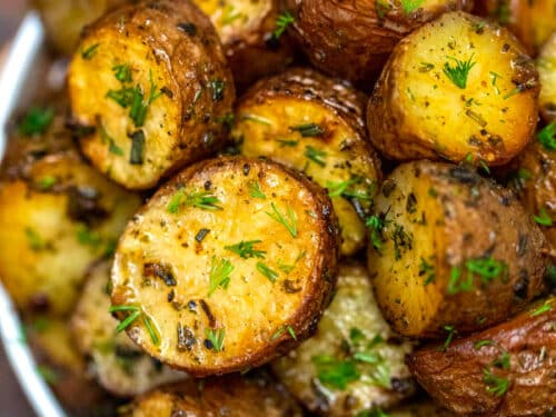 oven roasted petite gold potatoes