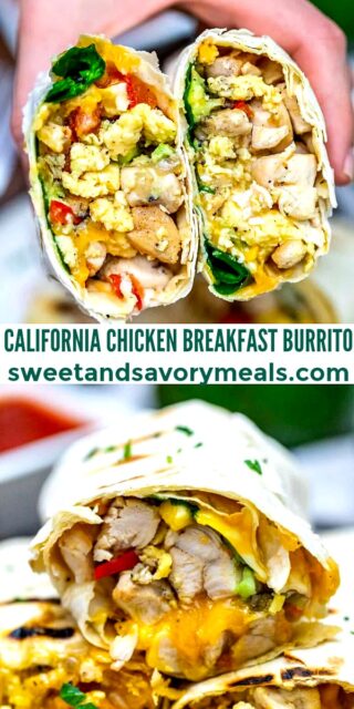California Chicken Breakfast Burrito [Video] - S&SM