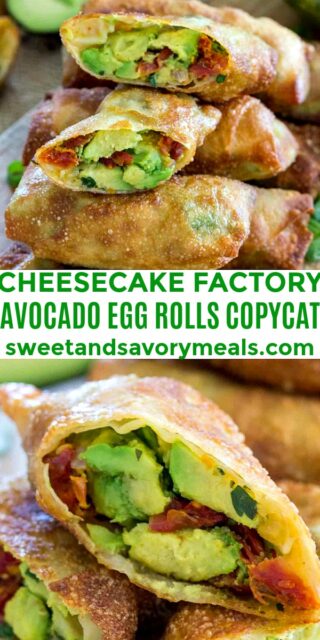 Cheesecake Factory Avocado Egg Rolls Copycat [video] Sandsm