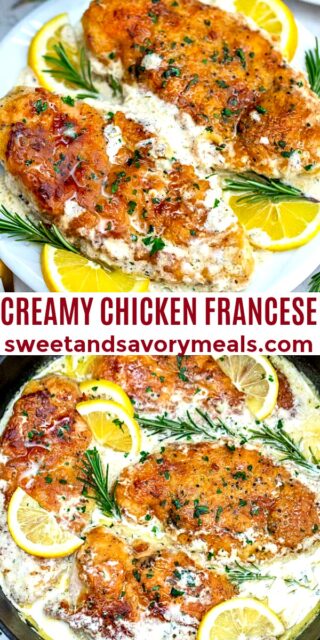 Creamy Chicken Francese [Video] - Sweet and Savory Meals