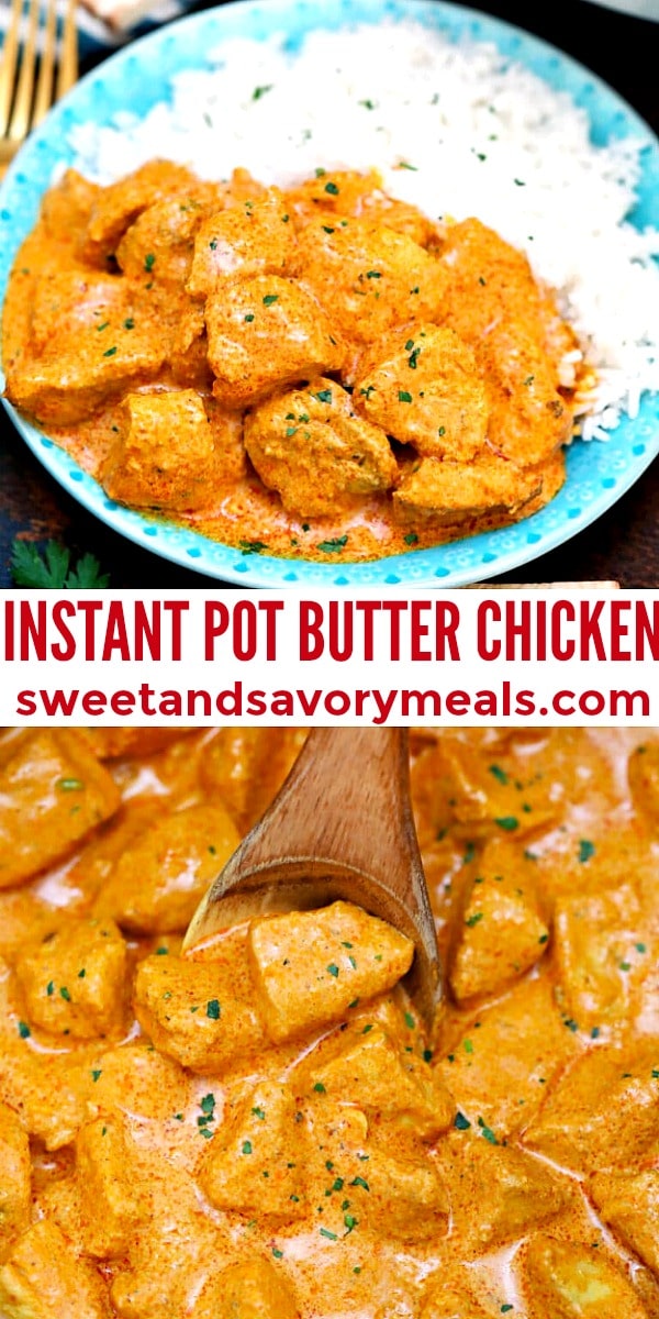 Photo of Instant Pot Butter Chicken.