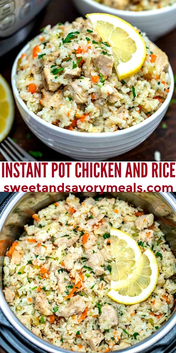 Instant Pot Chicken and Rice