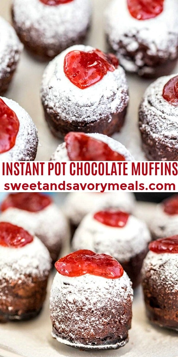 Instant Pot Chocolate Muffins