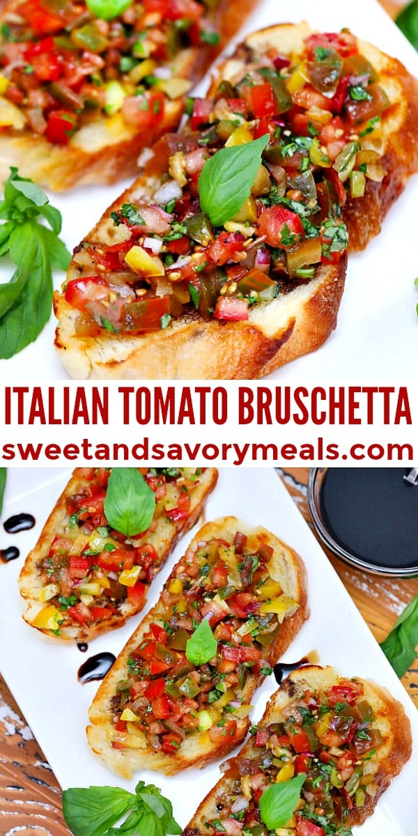 Italian Tomato Bruschetta