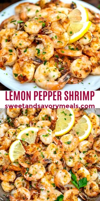 Lemon Pepper Shrimp [Video] - Sweet and Savory Meals