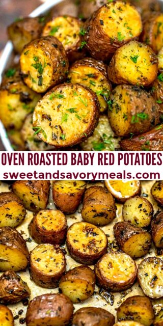 Easy Oven Roasted Baby Red Potatoes [Video] - S&SM