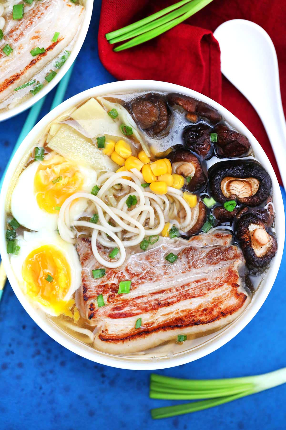 TONKOTSU RAMEN WITH PORK BELLY