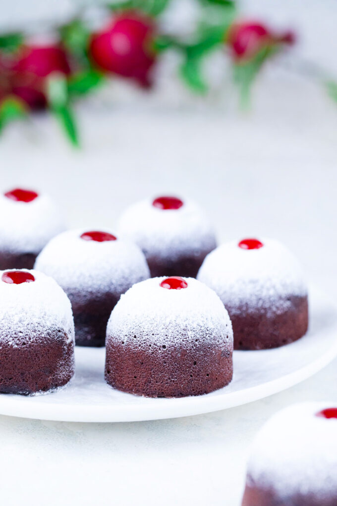 Rich instant pot chocolate muffins.