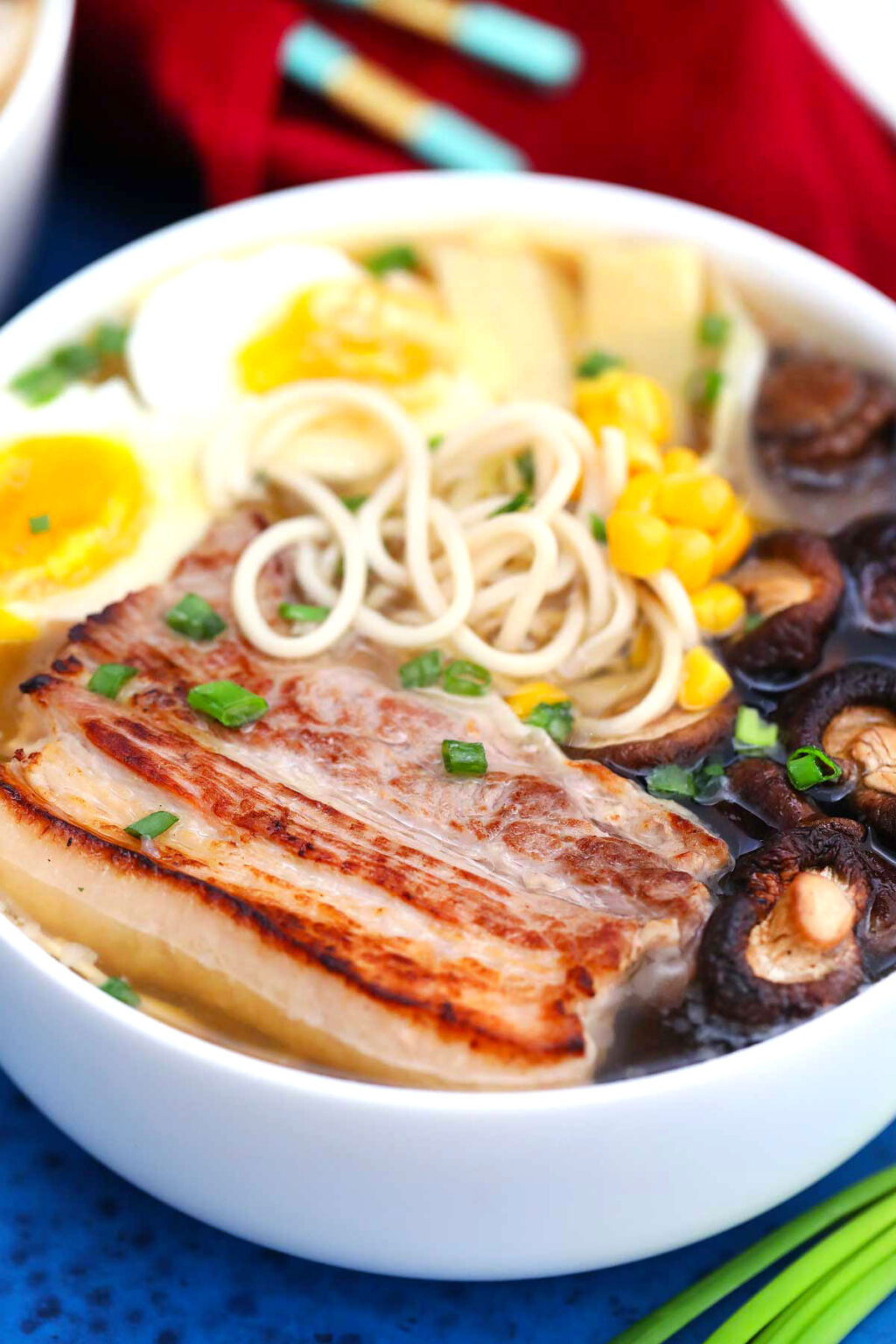 Instant Pot Tonkotsu Ramen with Chashu Pork [Video] Sweet and Savory