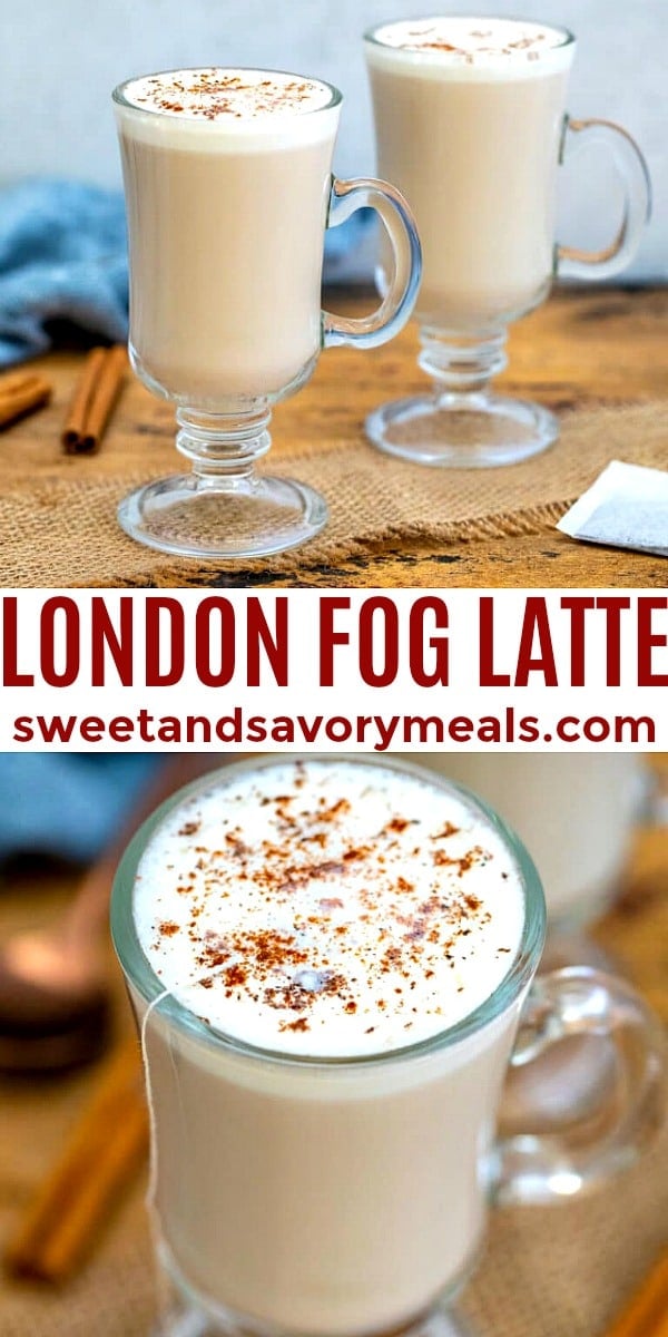 easy london fog latte pin