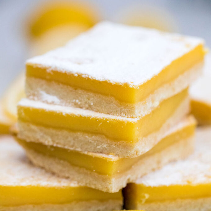 Photo of lemon bars.