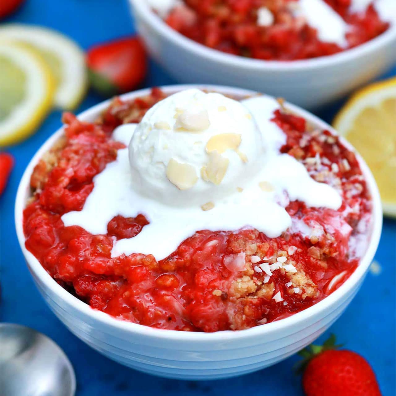 strawberry crisp