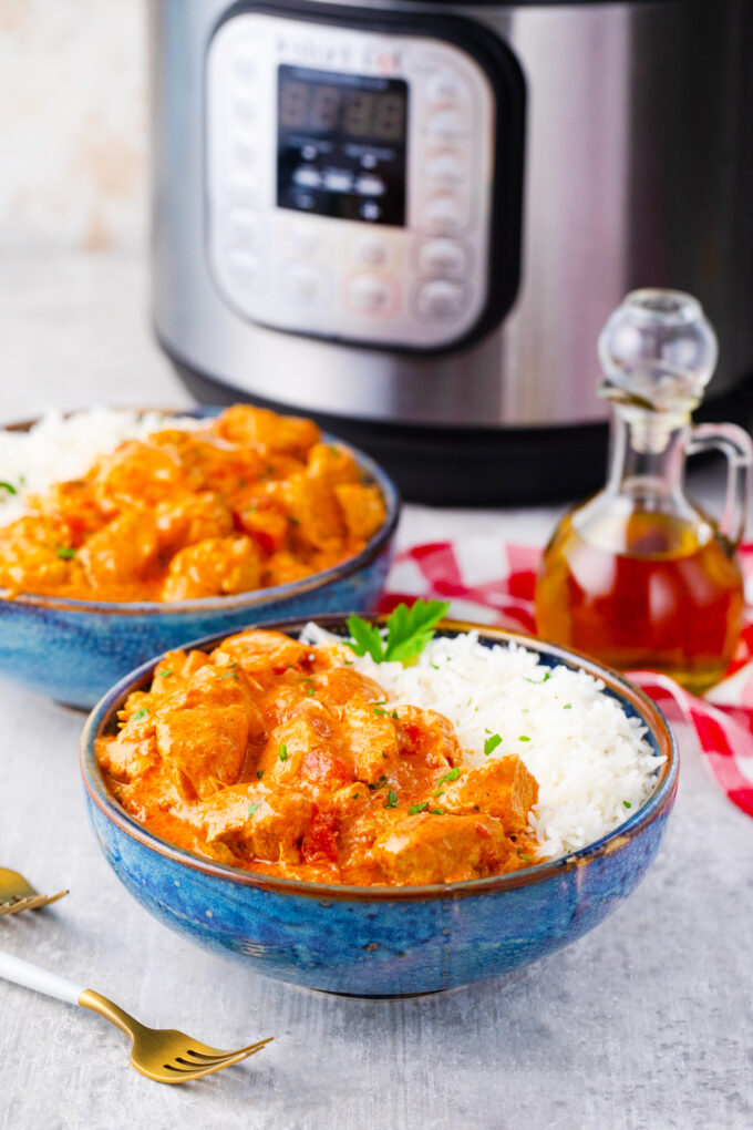 Homemade Instant Pot chicken tikka masala.