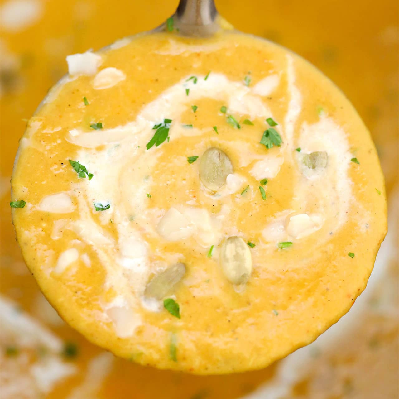 Slow Cooker Pumpkin Soup Sweet and Savory Meals