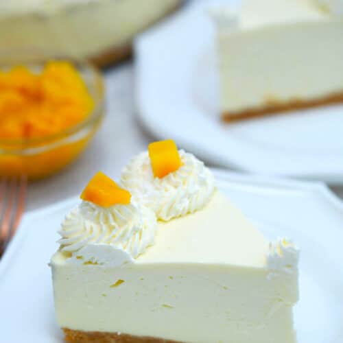 Featured image of post How to Make Mango Cheesecake Recipe No Bake