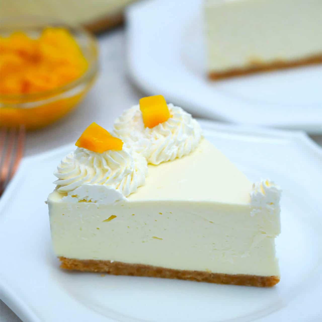 No Bake Mango Cheesecake [Video] Sweet and Savory Meals