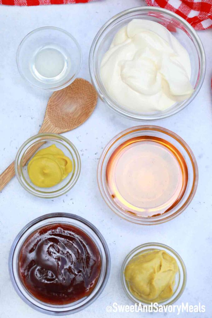 Chick-fil-A Sauce ingredients.