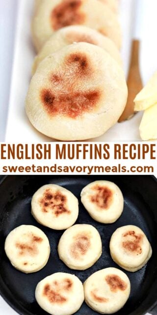 Easy English Muffins pin