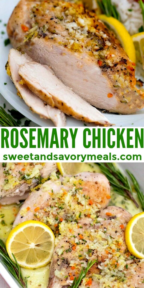 Easy Rosemary Chicken pin