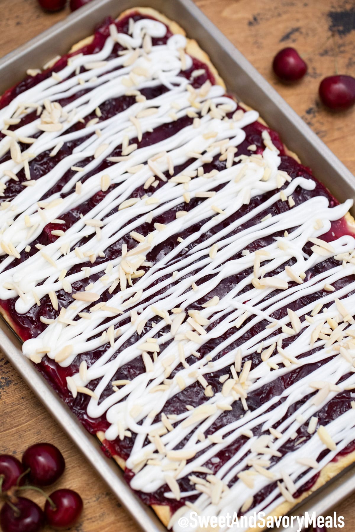 Sweet Cherry Bars Recipe [Video] S&SM