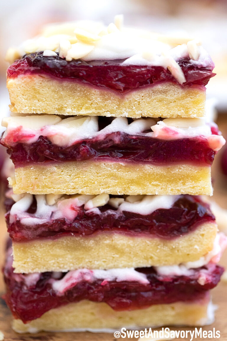 Sweet Cherry Bars Recipe [Video] S&SM