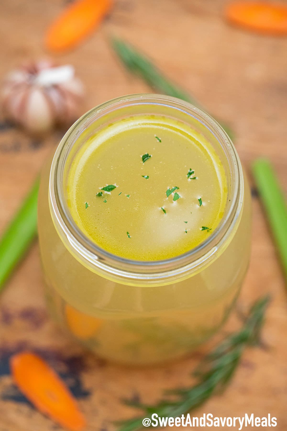 How to Make Homemade Chicken Stock [Video] - Sweet and Savory Meals