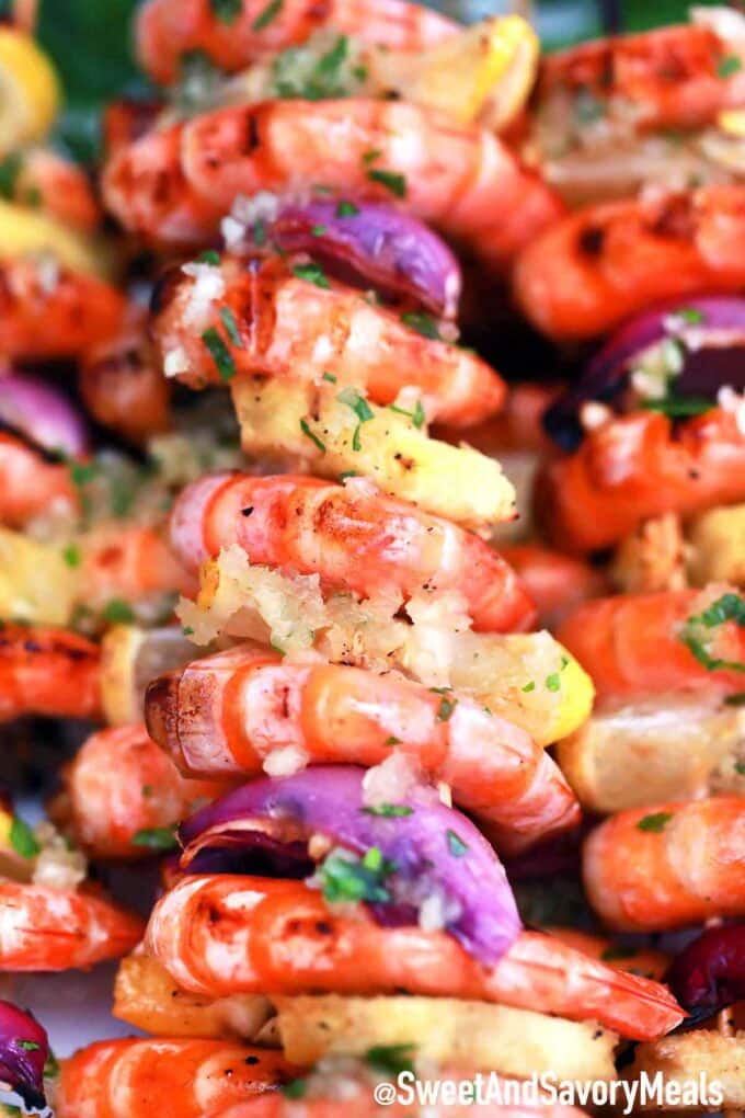 grilled shrimp kebabs