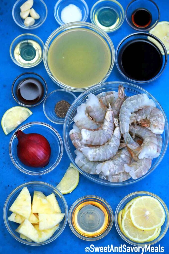 grilled shrimp skewers ingredients