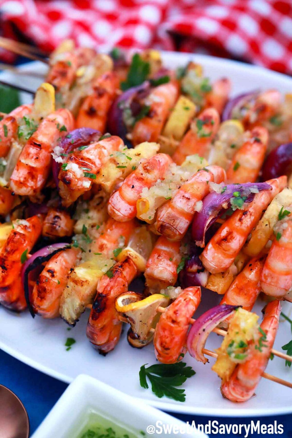 Grilled Shrimp Skewers [Video] - Sweet and Savory Meals