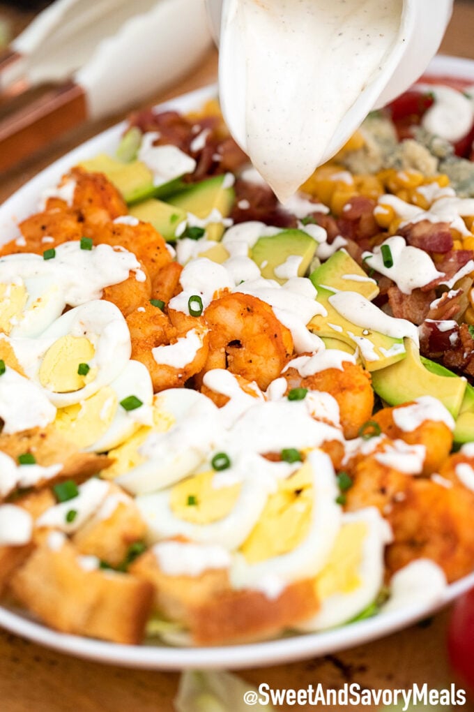 Creamy dressing for Cobb Salad.