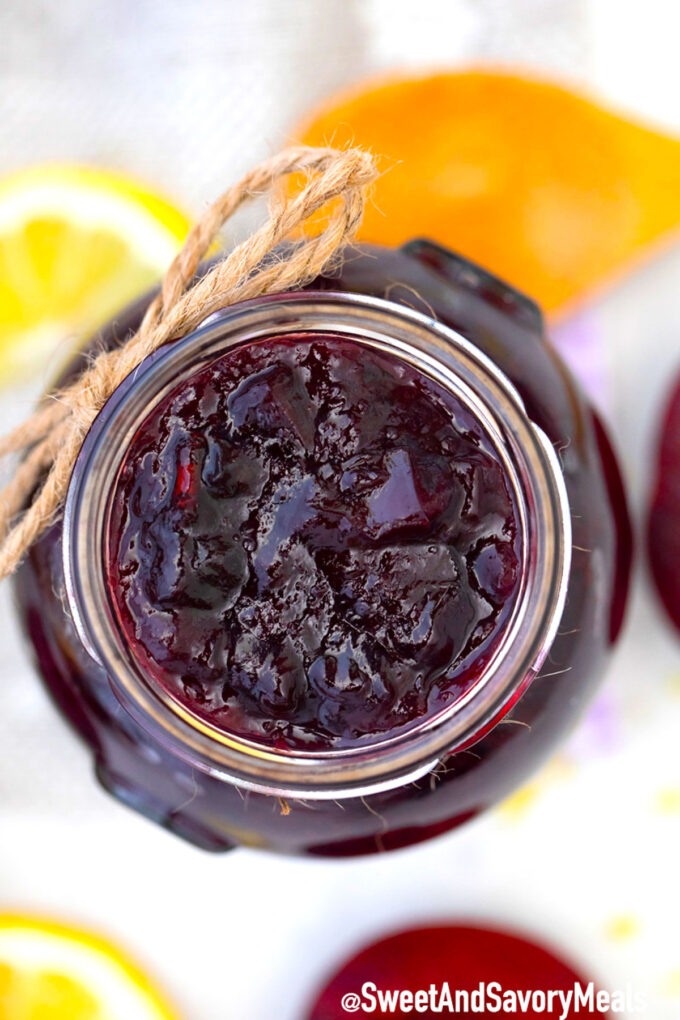 Plum Jam Recipe No Pectin Video Sweet And Savory Meals