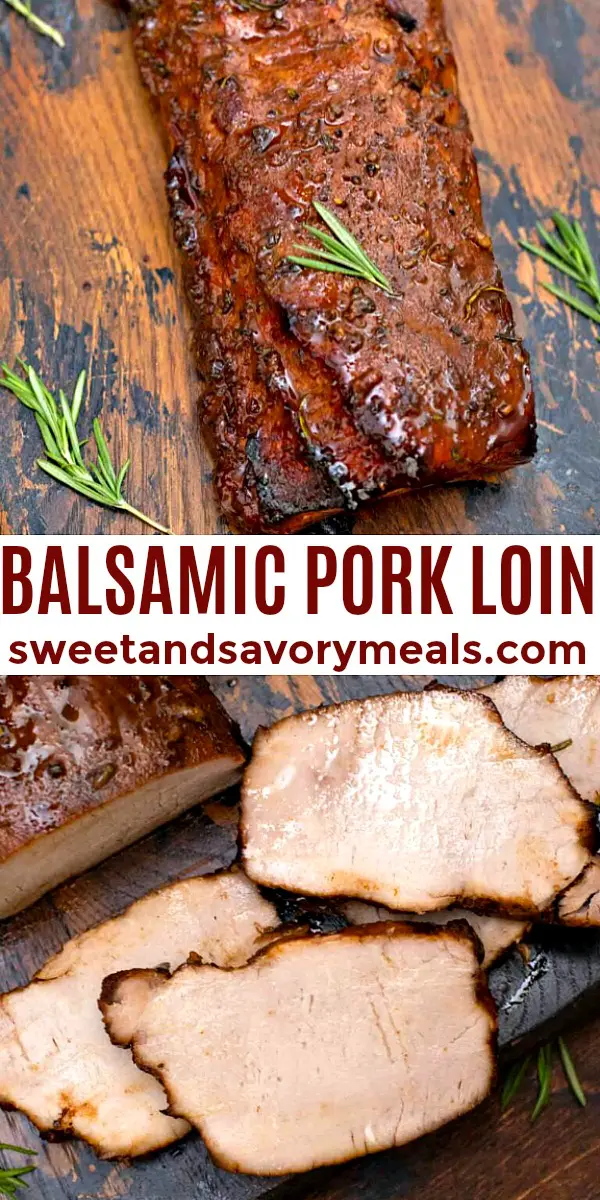 Easy Balsamic Pork Loin pin image