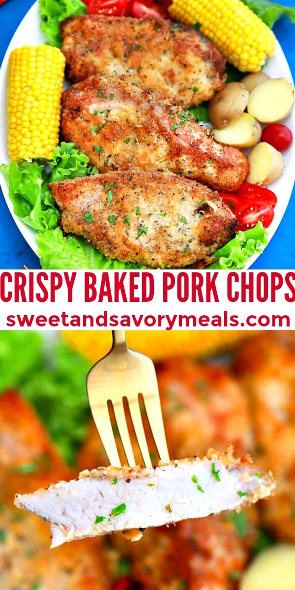 Easy Baked Pork Chops pin