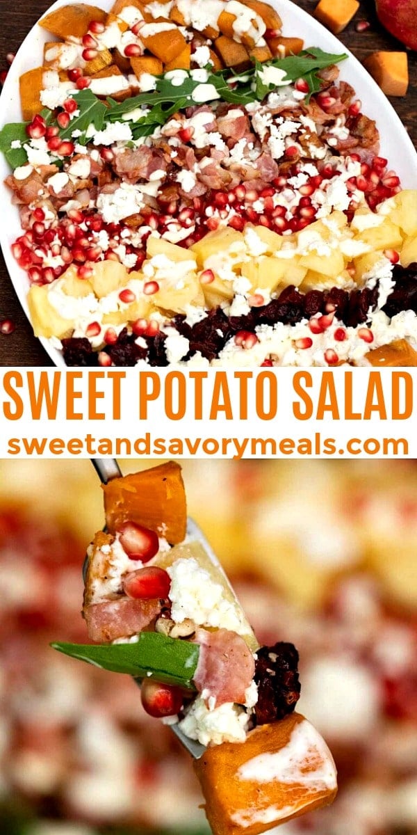 Easy Sweet Potato Salad pin