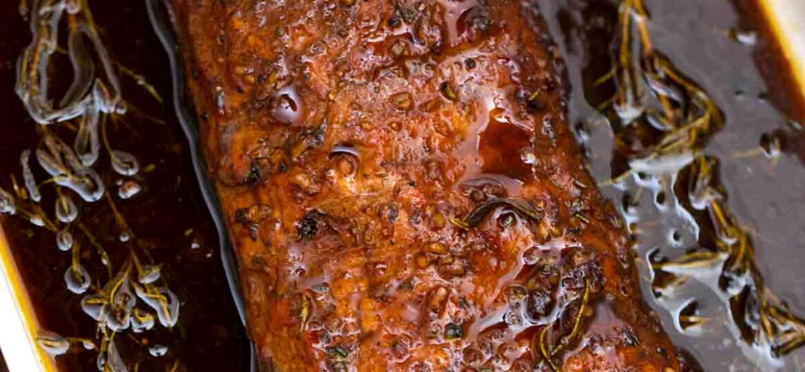 balsamic pork loin