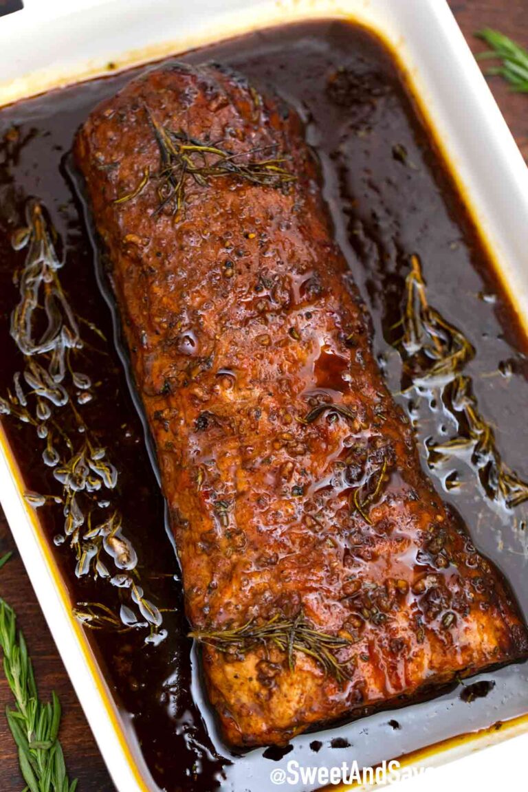 balsamic pork loin