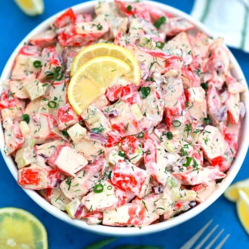 Crab Salad Recipe Video Sweet And Savory Meals