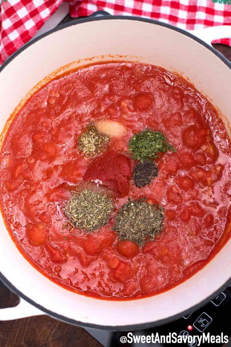 Homemade Marinara Sauce Recipe [Video] Sweet and Savory Meals