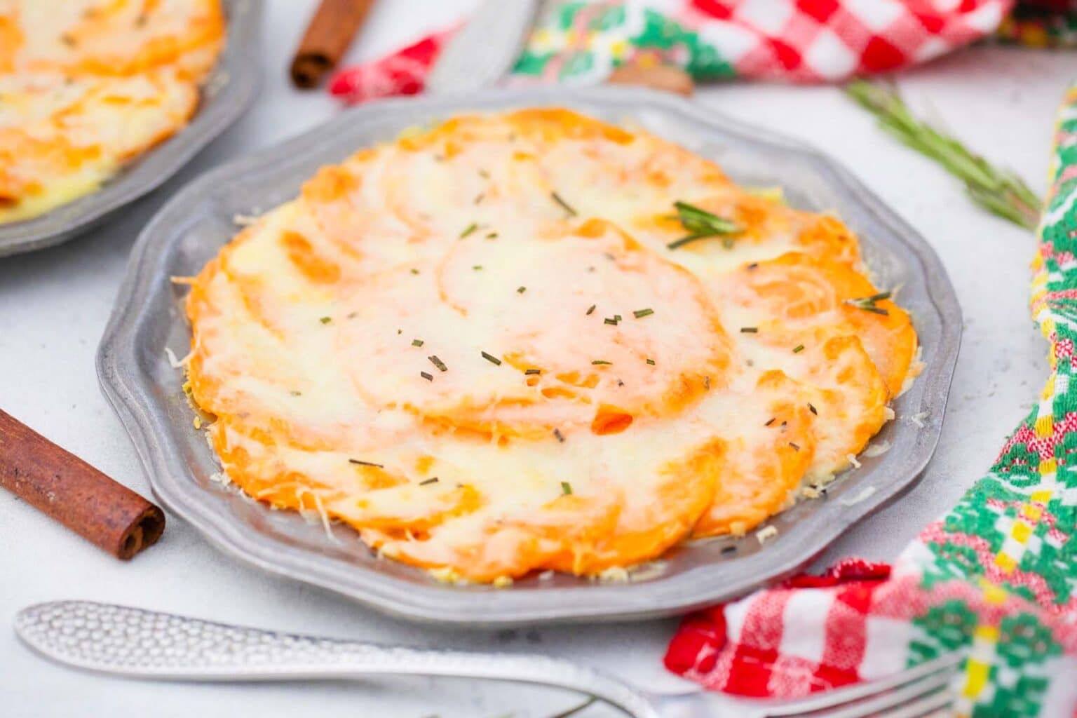 Scalloped Sweet Potatoes. Best Cheesy Recipe [VIDEO] - Sweet and Savory